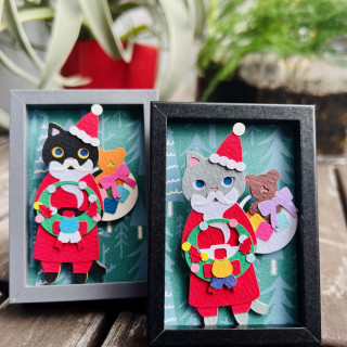 Let's make a cat Santa! Workshop